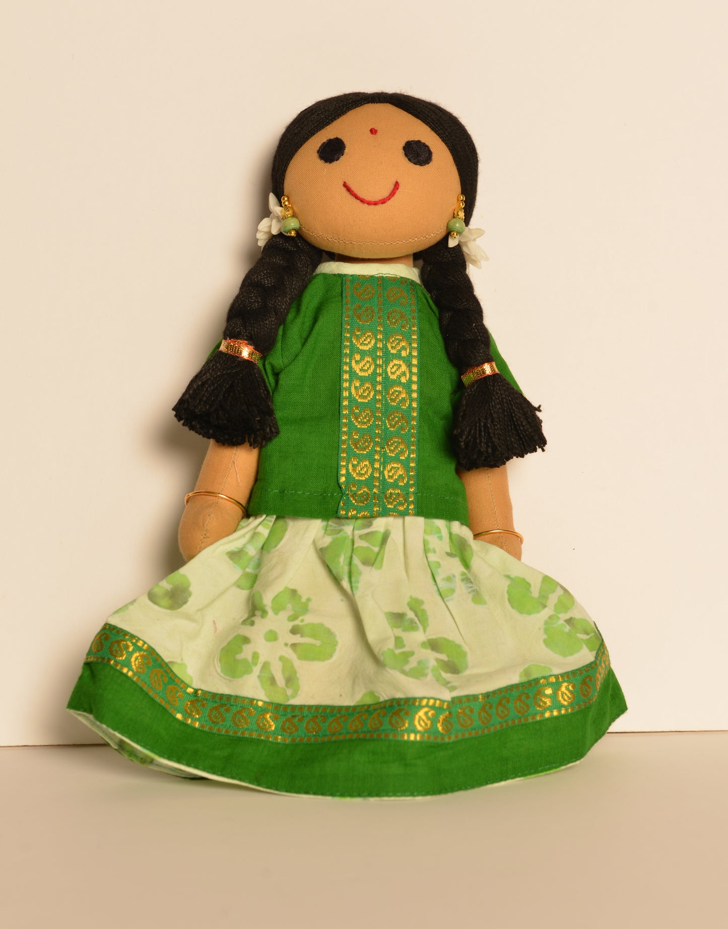 Kanmani Dolls (Pattu Paavadai) - Braided Hair