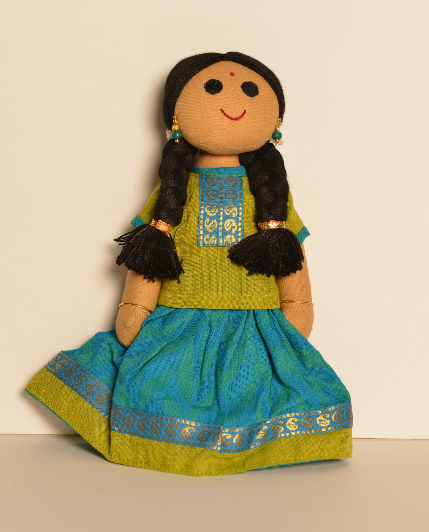 Kanmani Dolls (Pattu Paavadai) - Braided Hair