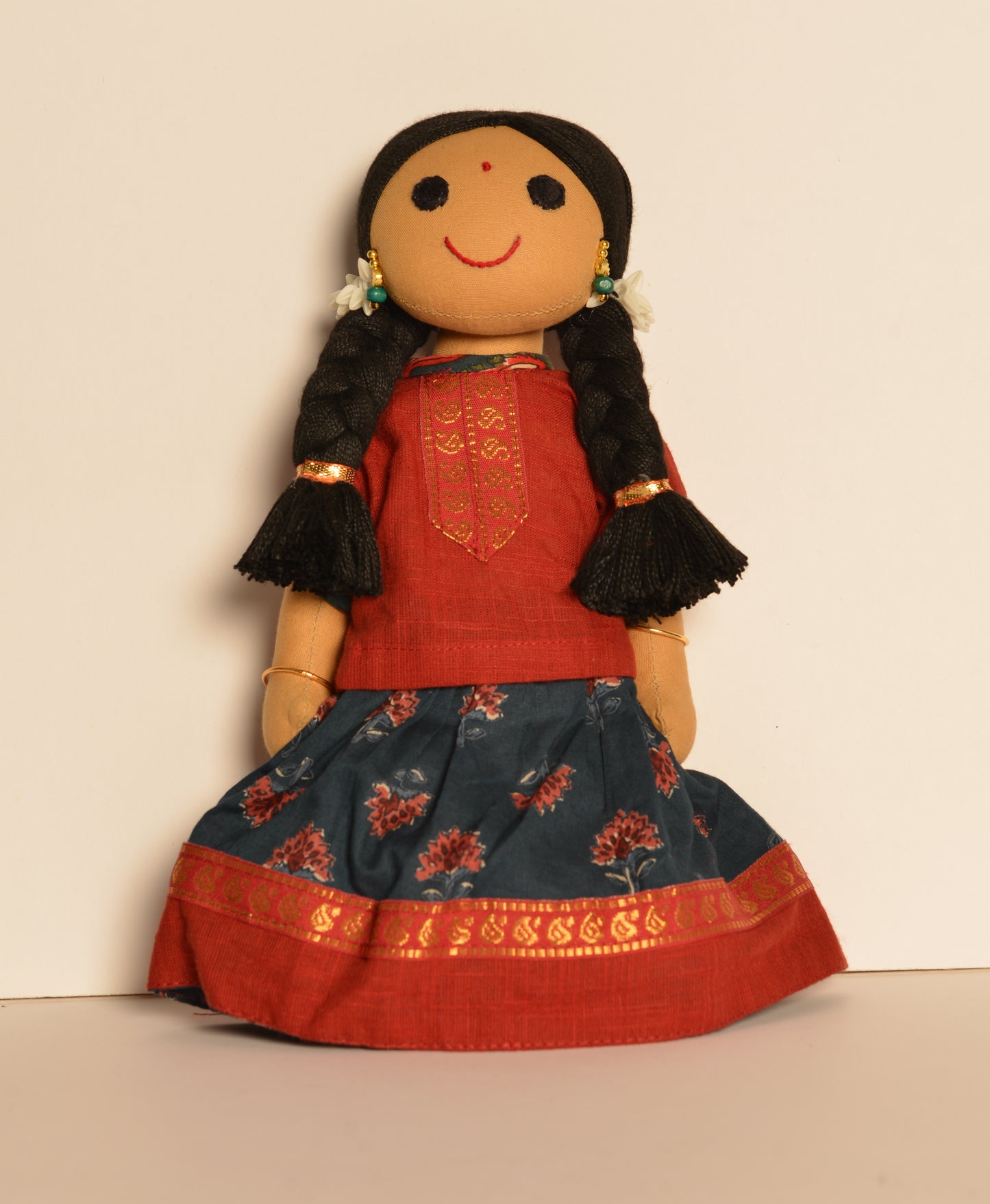 Kanmani Dolls (Pattu Paavadai) - Braided Hair