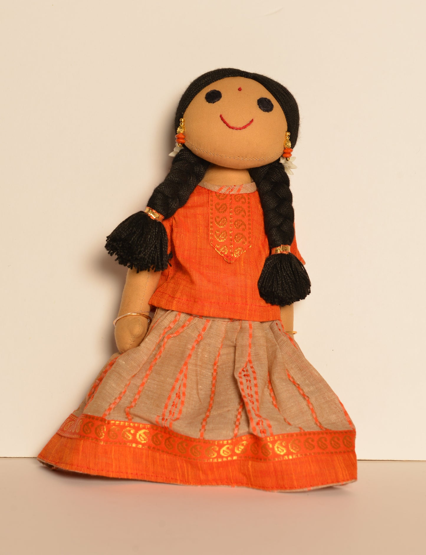 Kanmani Dolls (Pattu Paavadai) - Braided Hair