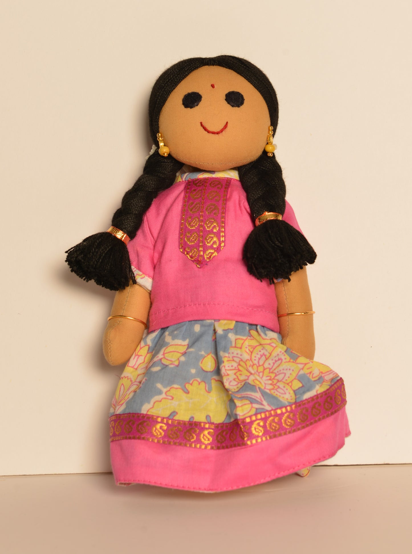 Kanmani Dolls (Pattu Paavadai) - Braided Hair