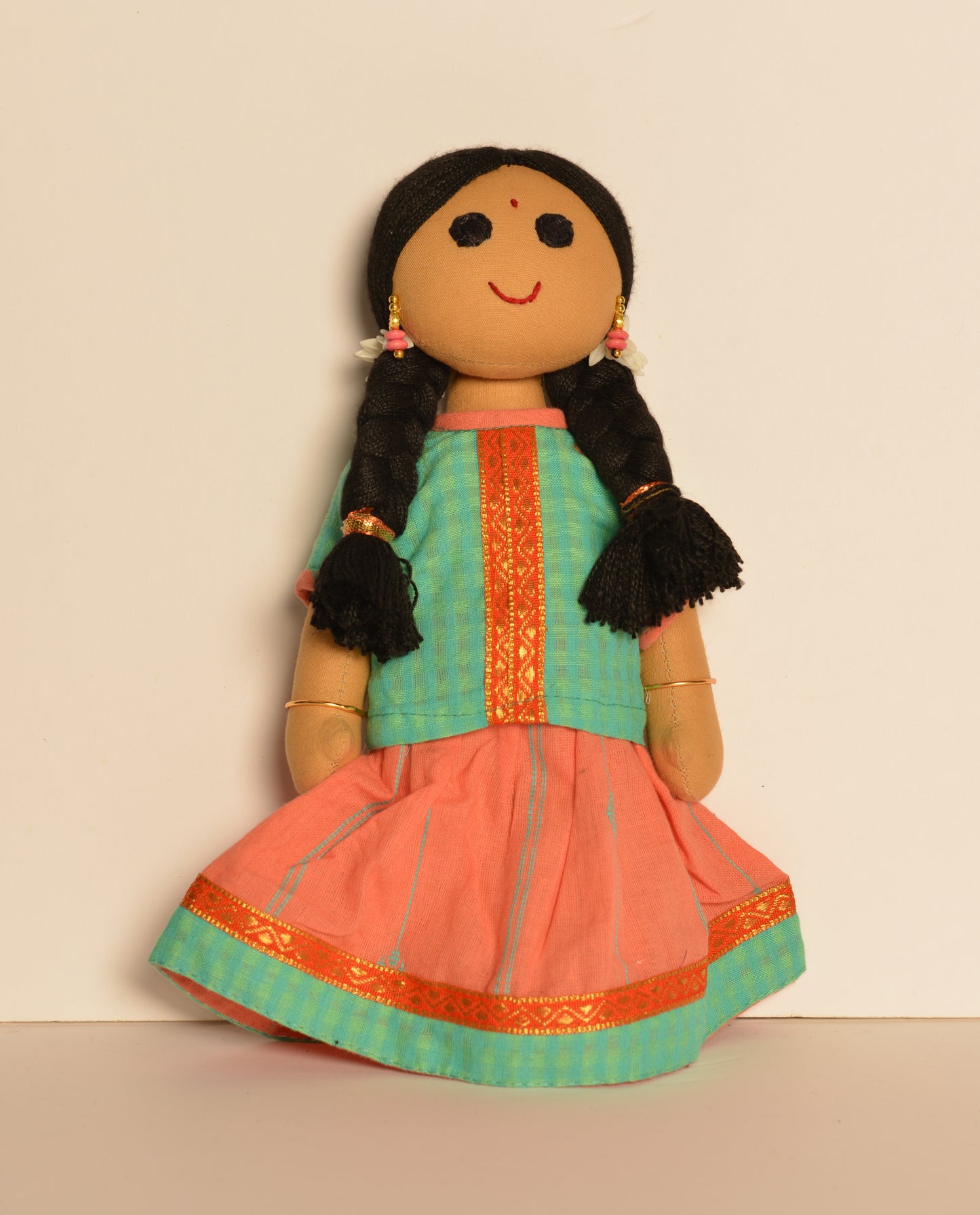 Kanmani Dolls (Pattu Paavadai) - Braided Hair