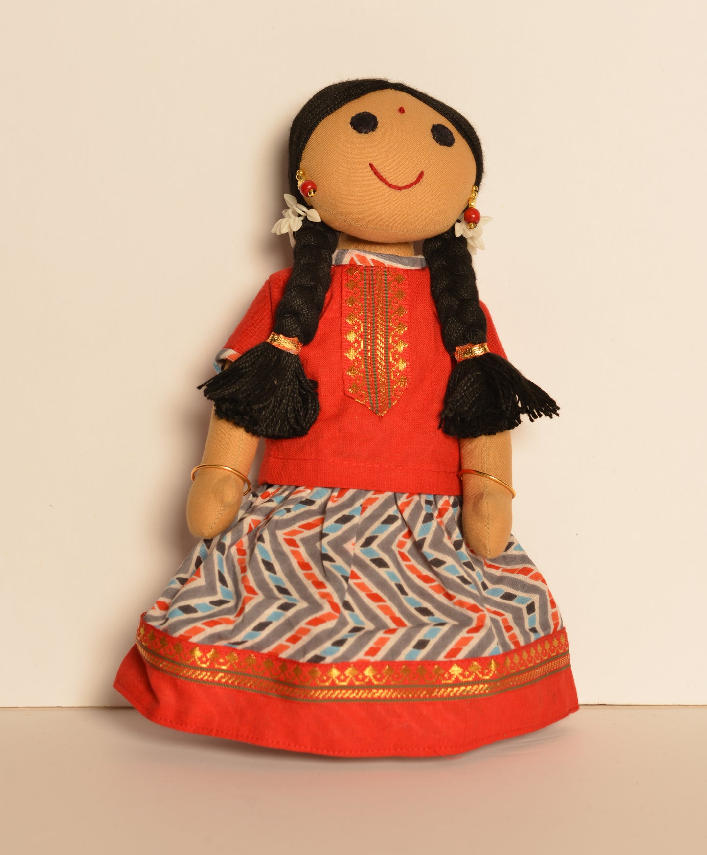 Kanmani Dolls (Pattu Paavadai) - Braided Hair