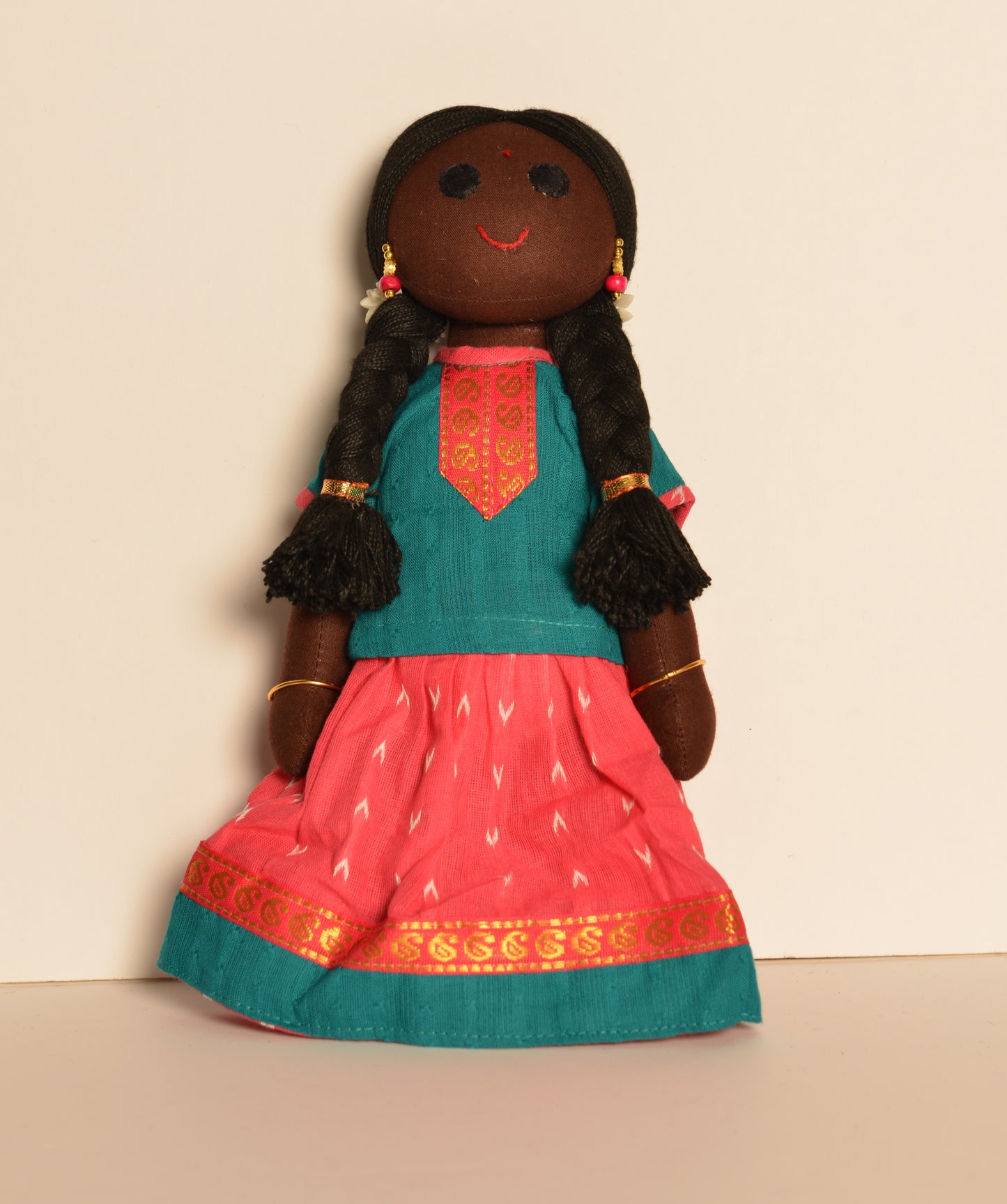 Kanmani Dolls (Pattu Paavadai) - Braided Hair