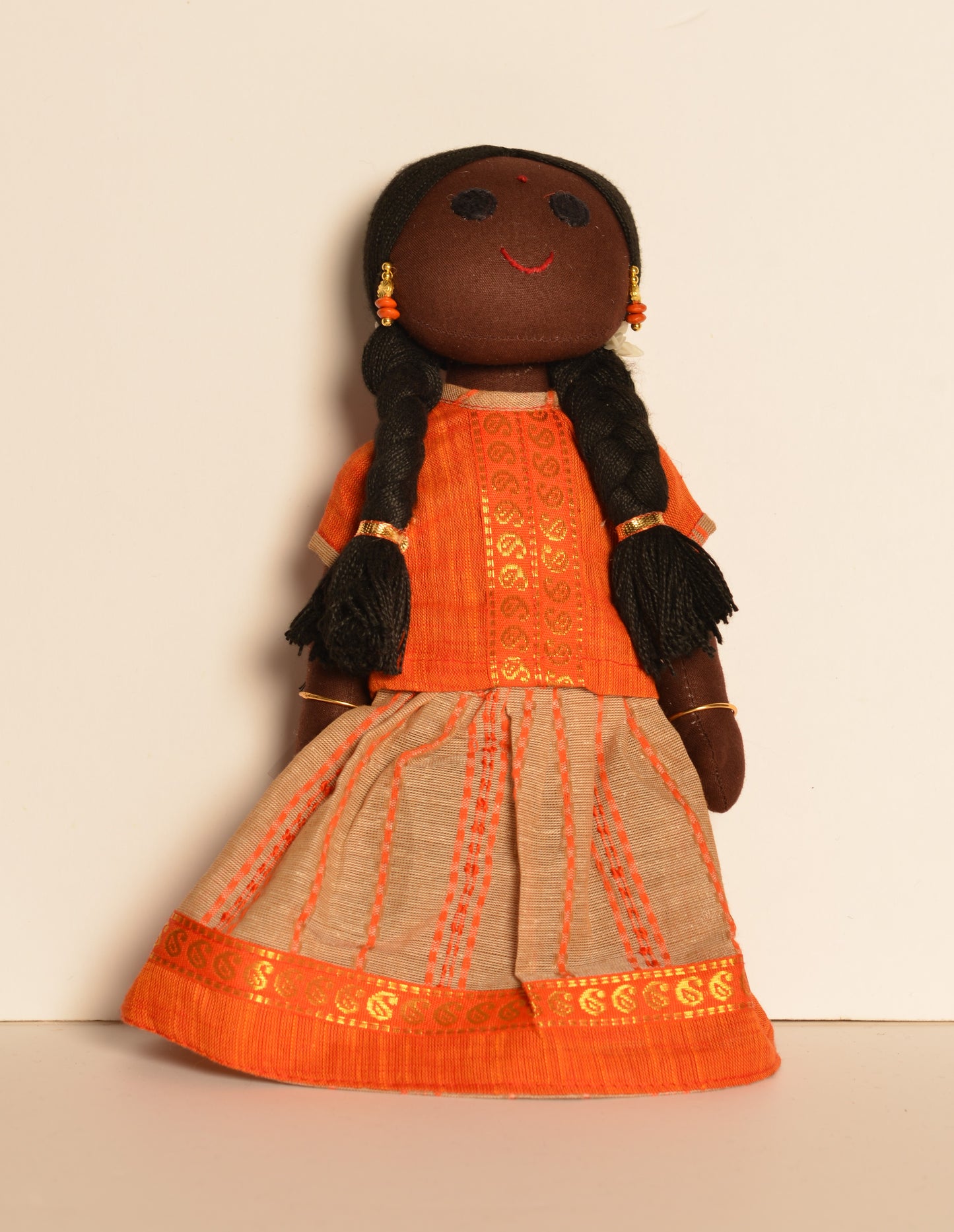 Kanmani Dolls (Pattu Paavadai) - Braided Hair