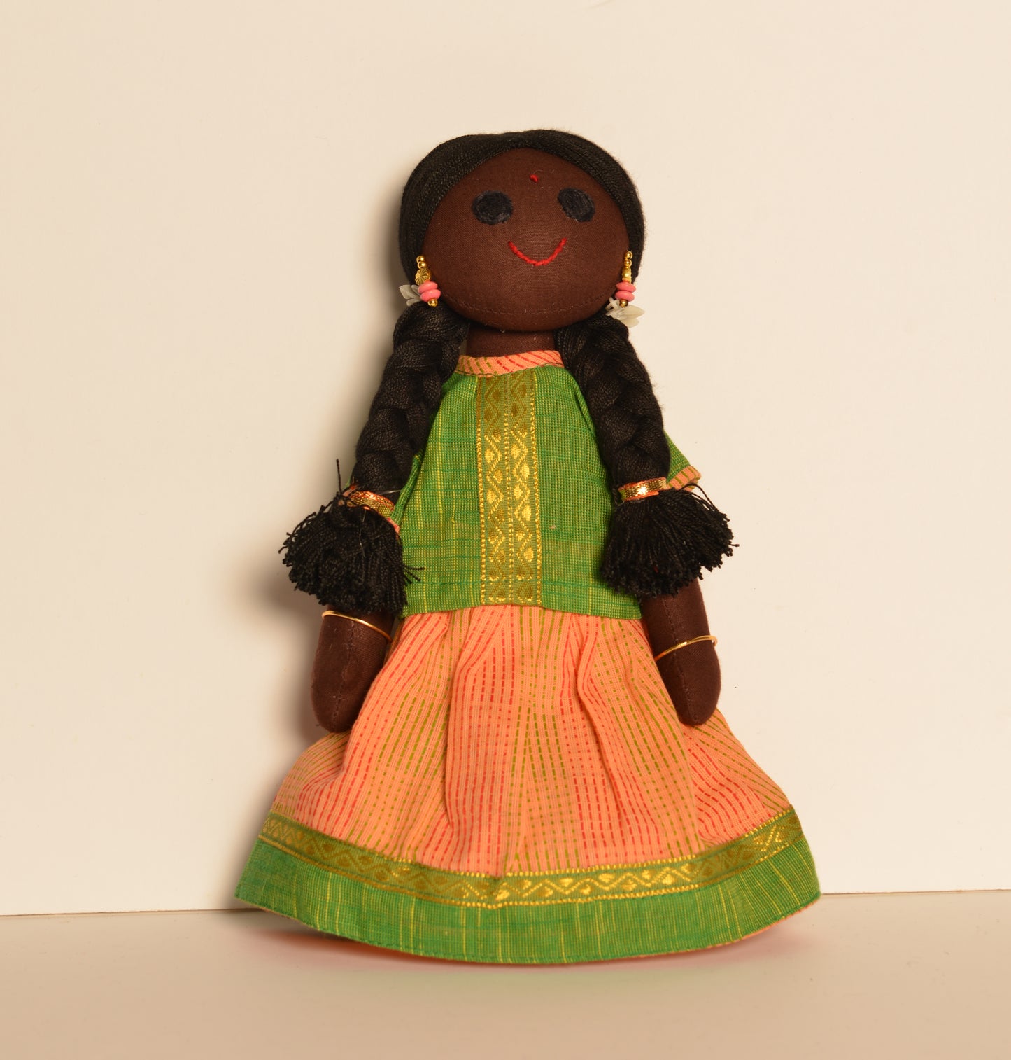 Kanmani Dolls (Pattu Paavadai) - Braided Hair