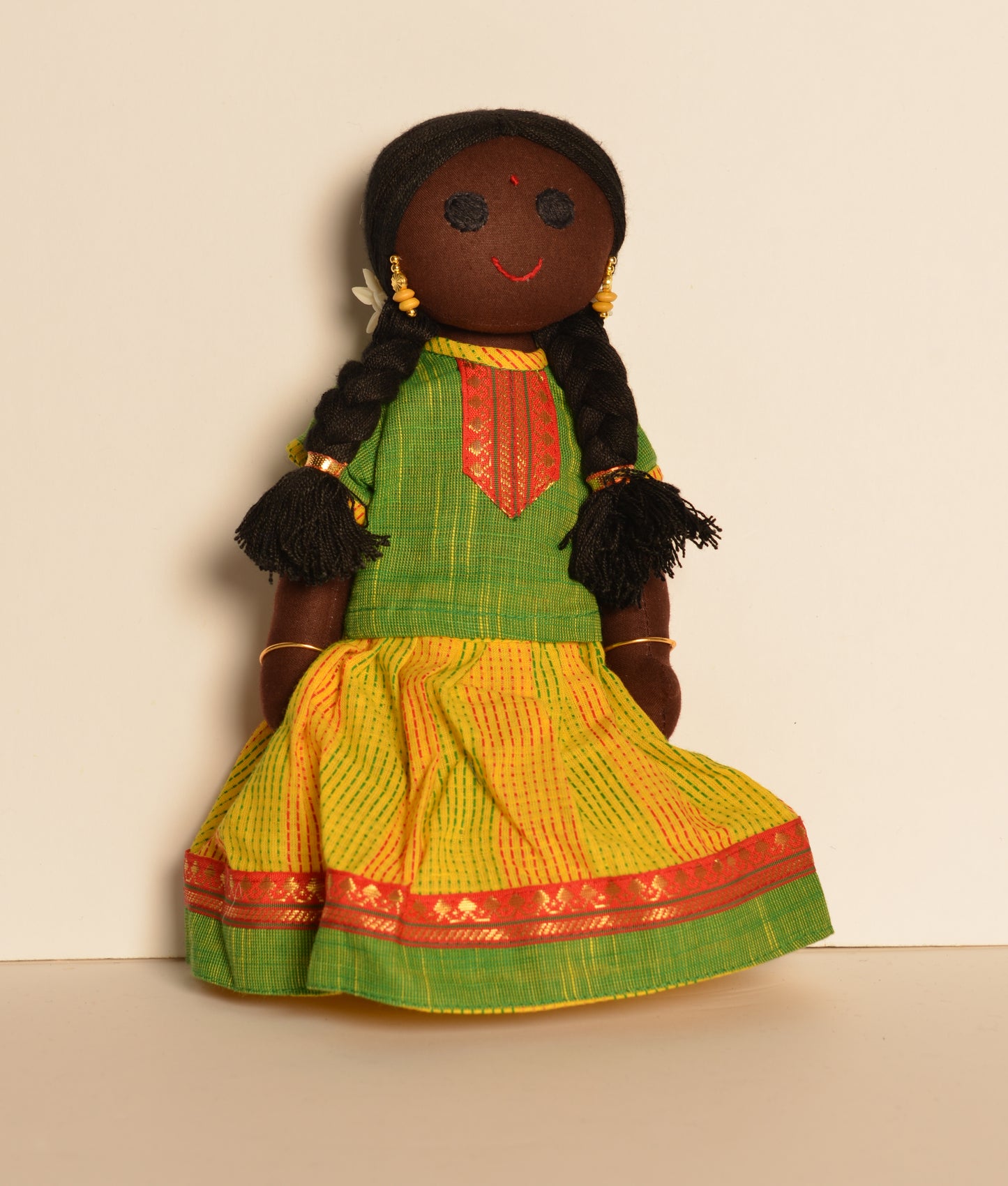 Kanmani Dolls (Pattu Paavadai) - Braided Hair