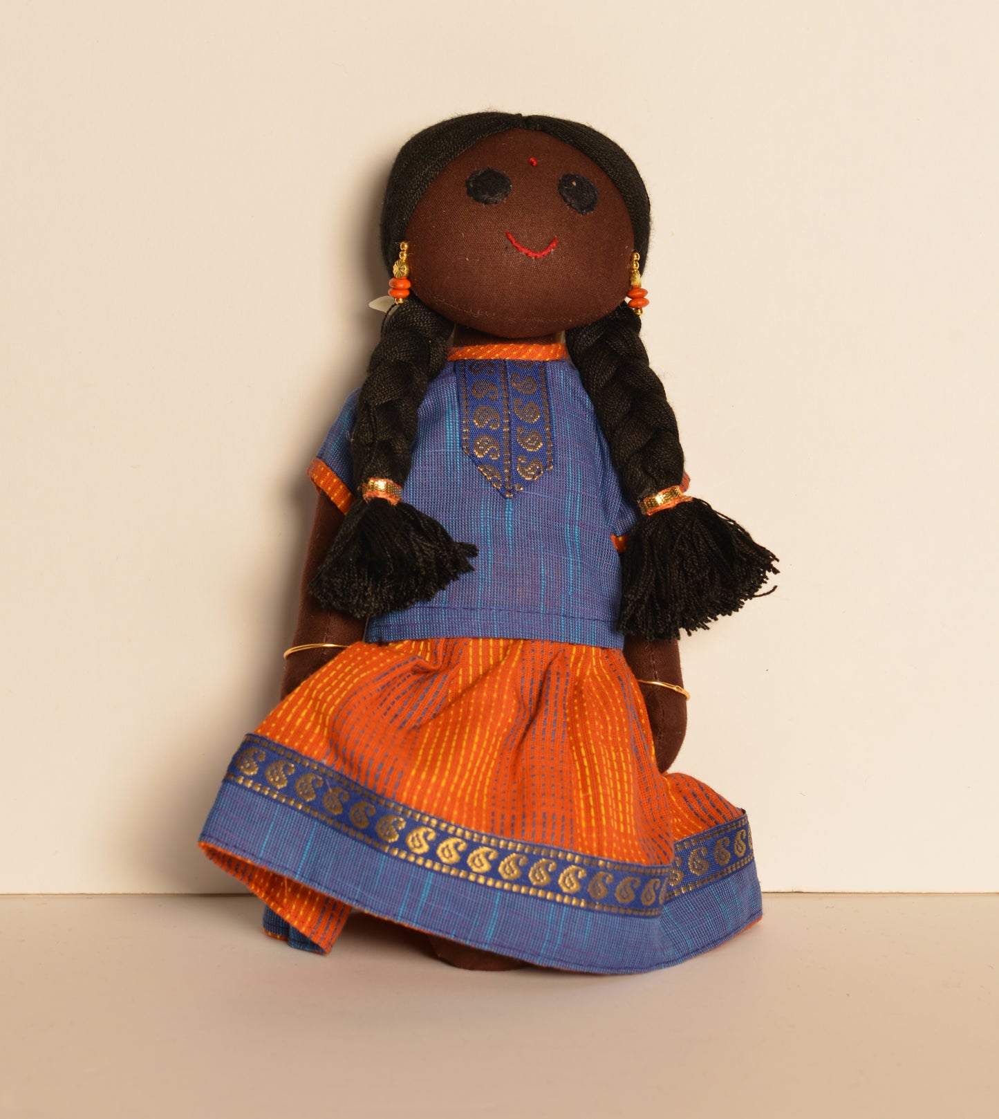 Kanmani Dolls (Pattu Paavadai) - Braided Hair