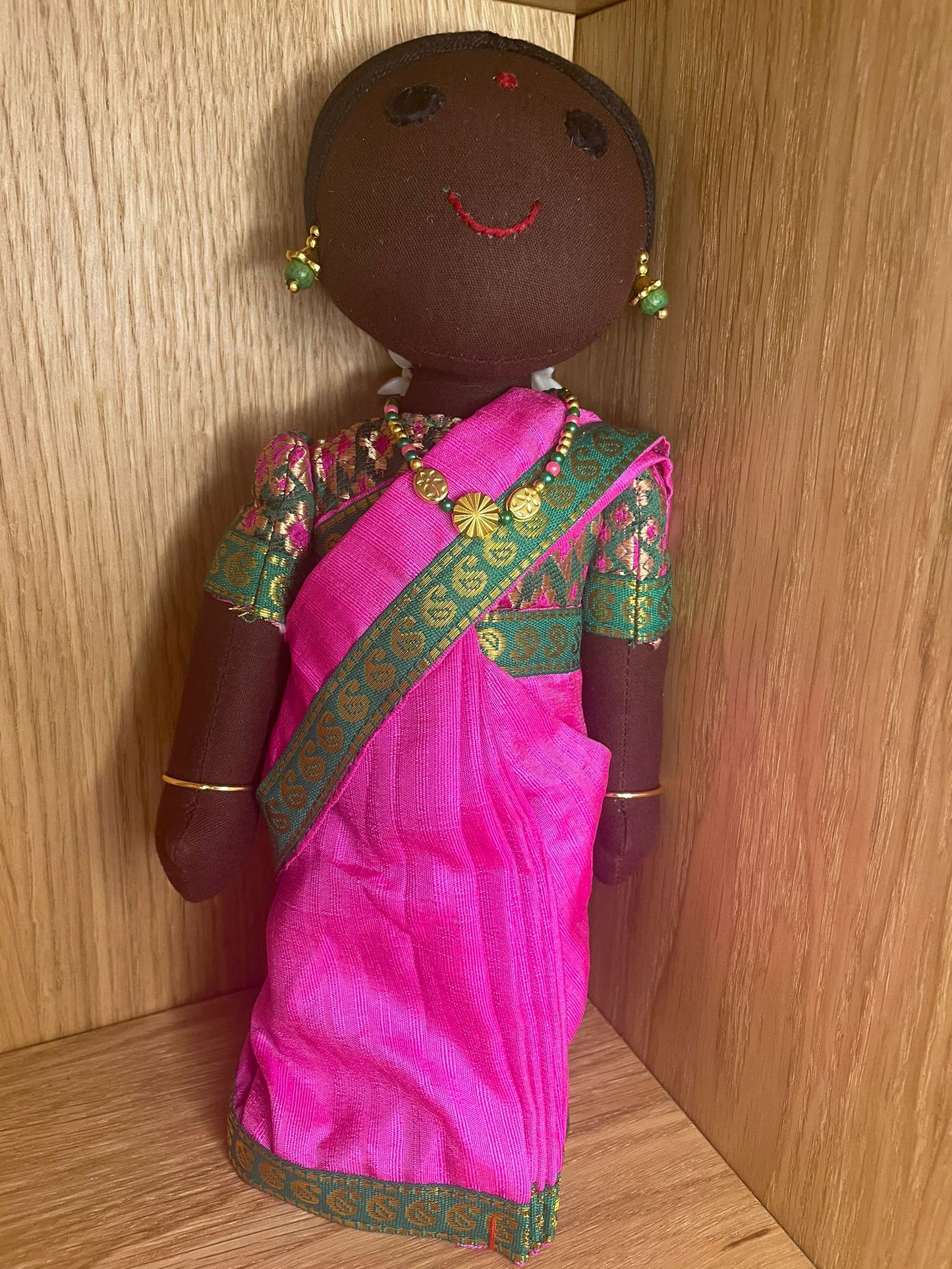 Handmade Thamizh Saree Dolls