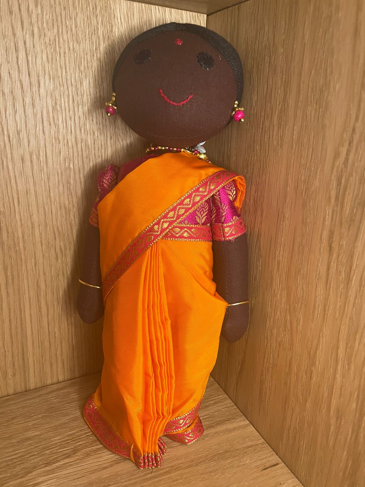 Handmade Thamizh Saree Dolls