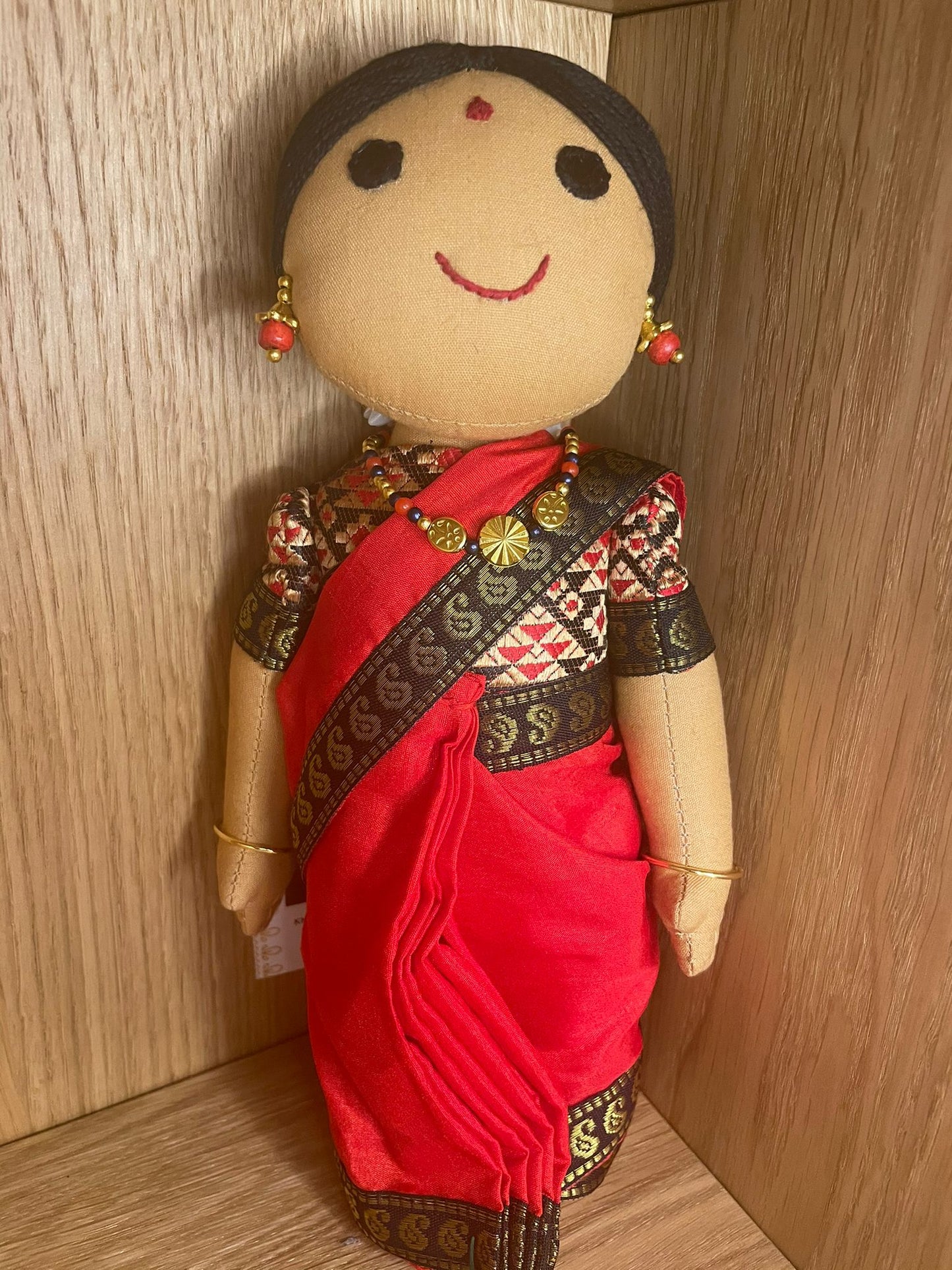 Handmade Thamizh Saree Dolls