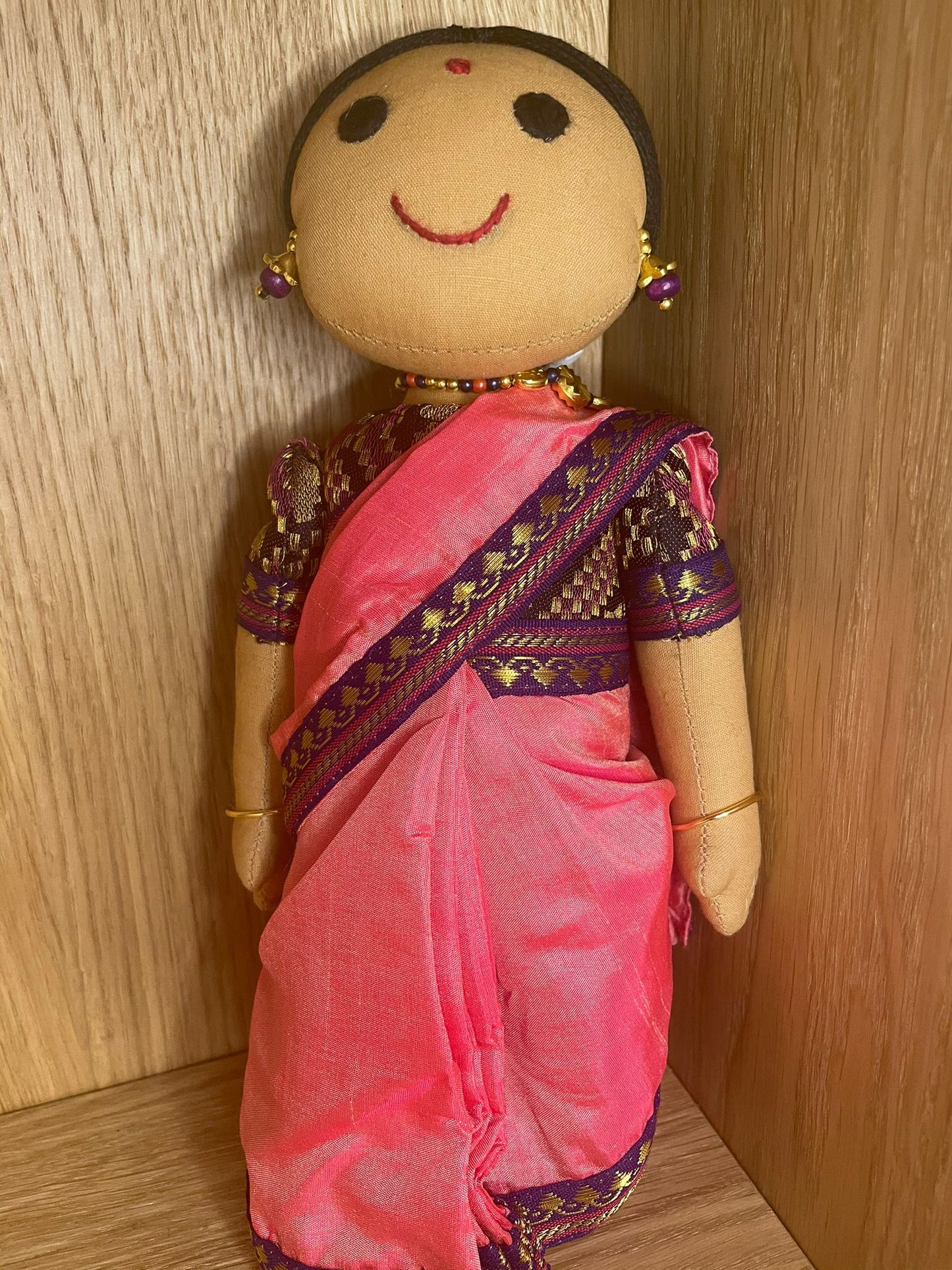 Handmade Thamizh Saree Dolls