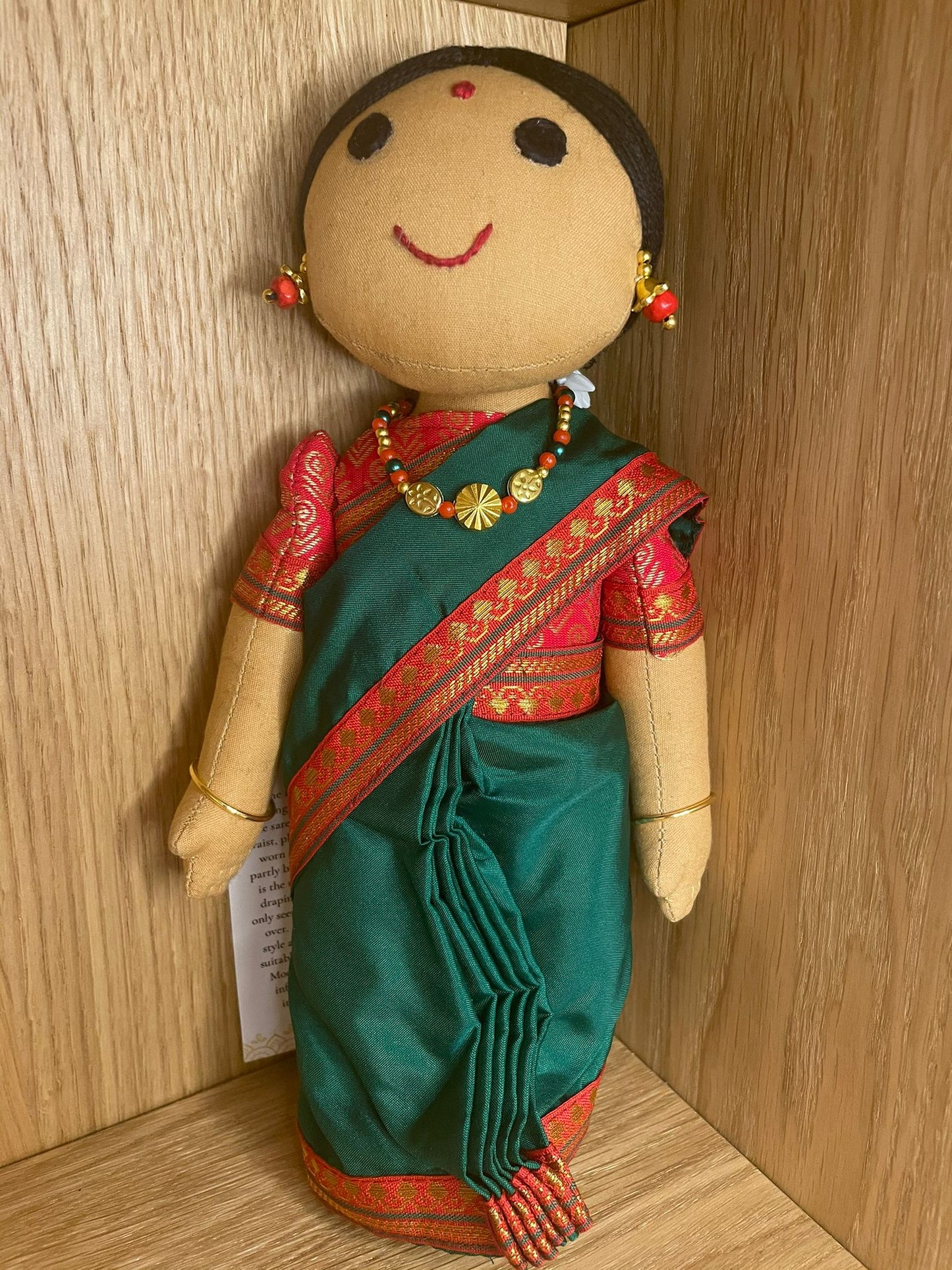 Handmade Thamizh Saree Dolls